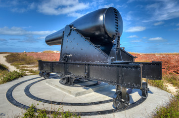 Cannon in Fort Jefferson, Florida