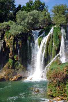waterfall in kravica(croatia)