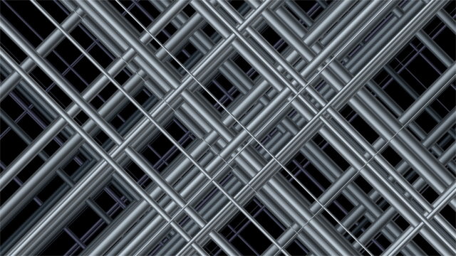 metal bars animation background