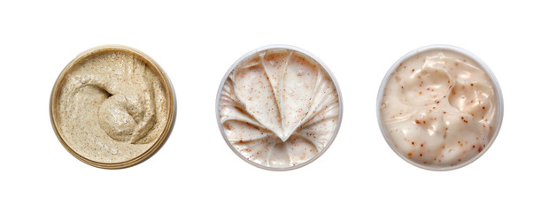 Cosmetics cream isolated on white 