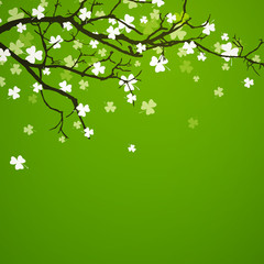 Vector Illustration of a St. Patrick's Day Background