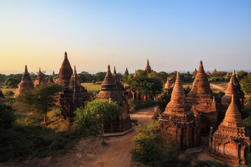 Temples and stupas,Bagan,Myanmar