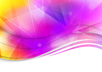 Colorful abstract template - background