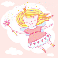 Fairy And Magic Wand .