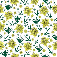 Seamless floral background