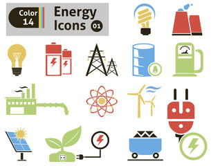 Energy icons