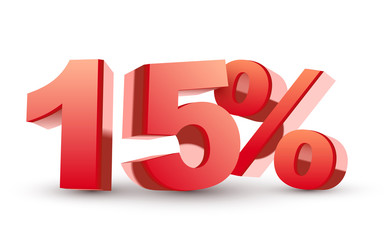 3d shiny red discount collection - 15 percent