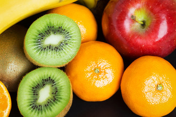 Healthy fresh fruit