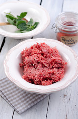 Hackfleisch,Rinderhack, Fleisch, Rind