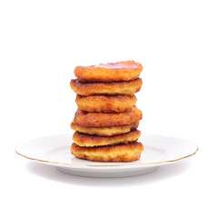 Pancakes with the jam