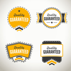 Obraz premium Quality guarantee seals and badges