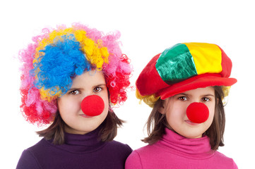 Cute little clowns