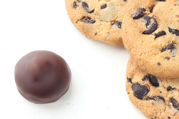 chocolate and cookies