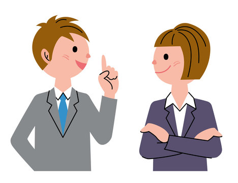 会話　男女
