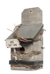 Birdhouse, isolated on white