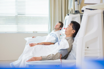 Male Patients Undergoing Renal Dialysis