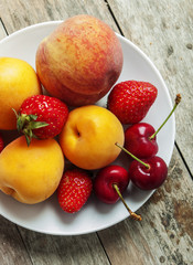 Naklejka na ściany i meble summer fruit