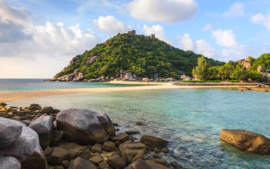 Obraz premium Beautiful Sea at Tropical Island