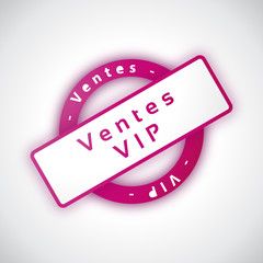 Ventes VIP - Illustration vectorielle