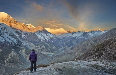 Verduisterende rolgordijnen Annapurna Himalayas