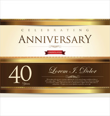 Annivesrasry background