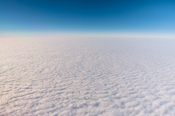 Fototapeta na wymiar Perfect clouds from the Sky