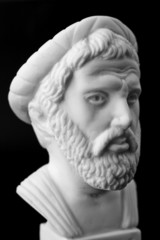 Pythagoras of Samos, was an important Greek philosopher, mathema - obrazy, fototapety, plakaty
