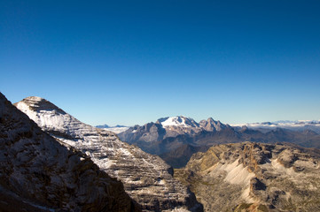 Tofana di Rozes und Marmolata - Dolomiten