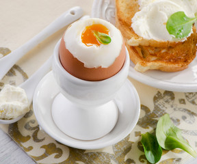 Soft boiled egg