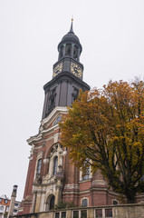 Hamburg, Altstadt, Michel, Sankt Michaelis, Kirche, Deutschland