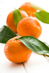 fresh mandarins