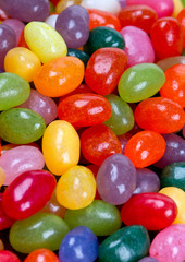 Fototapeta na wymiar jelly bean candy background