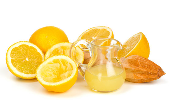 lemon juicer isolated on white background