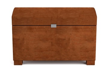 realistic 3d render of chest