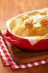 Fillet Wellington in puff pastry