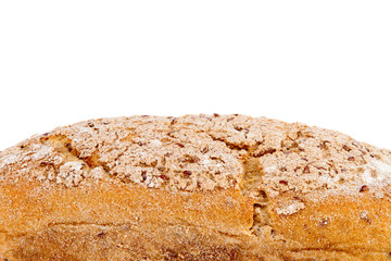 image of delicious fresh homemade bread buckwheat