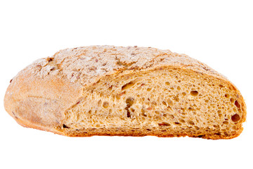 image of delicious fresh homemade bread buckwheat