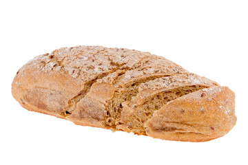 image of delicious fresh homemade bread buckwheat