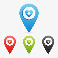 Vector healthcare pointers