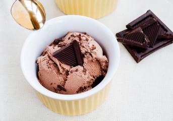 Chocolate ice-cream