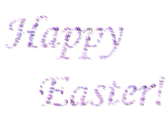 Purple Happy Easter