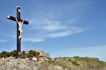 Calvary of Collioure in France