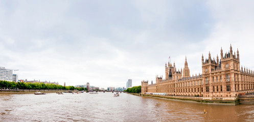 Houses of Parliament in London, England