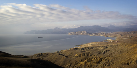 Black Sea coast of Crimea, Ukraine