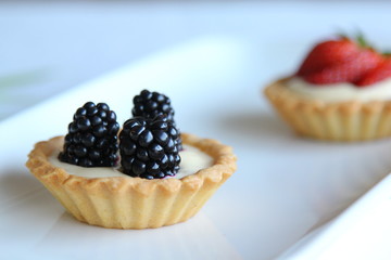 Blackberry tart