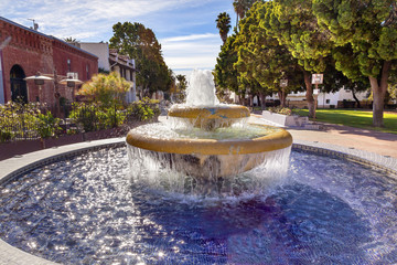 Large Mexican Tile Fountain Ventura California