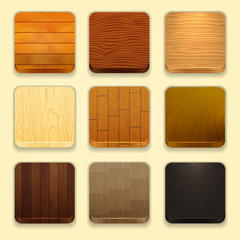 Wood icons