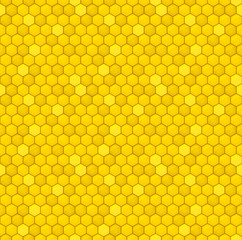Honeycomb seamless pattern
