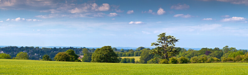 Idyllic rural landscape, Cotswolds UK