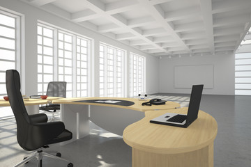 Modern office loft style